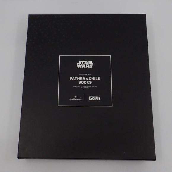โSOLDโ Star Wars Father & Son Socks - NIB - Picture 2 of 4